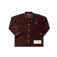 Load image into Gallery viewer, Birnham On The Sea Boy Crossover Collar Shirt - Brick Corduroy