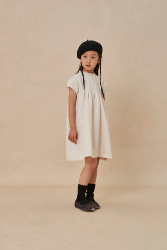 Cera Una Volta Brigitte Dress (Long Sleeves) - Cream