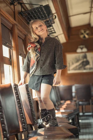 Mini Moda Oak & Ash Shirt