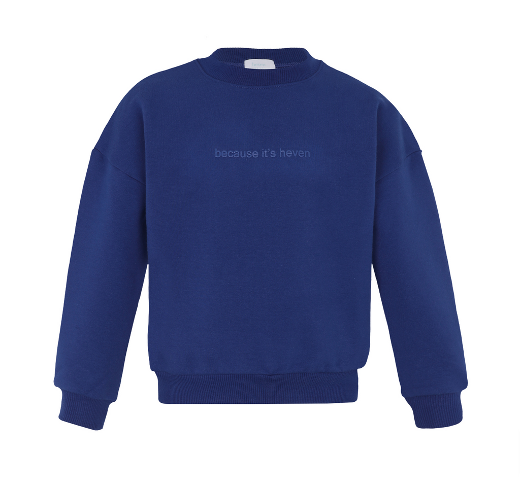 Heven Logo Sweatshirt H21 - Cobalt