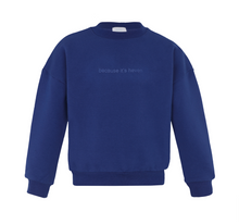 Load image into Gallery viewer, Heven Logo Sweatshirt H21 - Cobalt