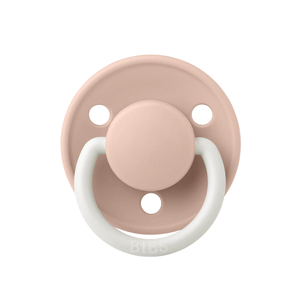 Bibs Pacifier De Lux Silicone - Blush Glow