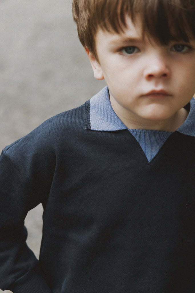 Farren & Me Polo - Medium Blue