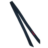 Le Enfant Soft Knit Embroidered Ribbon - Navy