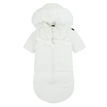 Load image into Gallery viewer, Pramie Snowsuit With Bows - White
