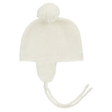 Le Enfant Cashmere Warm Bonnet - Cream