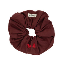 Load image into Gallery viewer, Le Enfant Petite Épopée Scrunchie - Burgundy