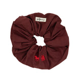 Le Enfant Petite Épopée Scrunchie - Burgundy