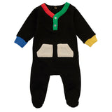 Cadeau Little Color Block Footie - Boy