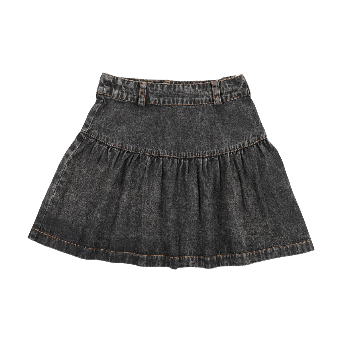レディース foufou super flare denim skirt Black MS