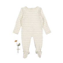 Load image into Gallery viewer, Lovely Littles Printed Footie - Mia Blue