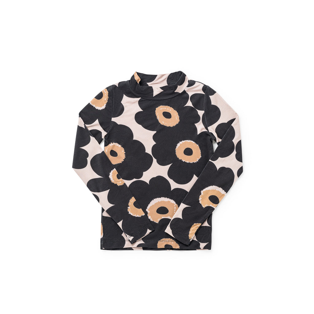 Birnham On The Sea Mockneck - Poppy Print