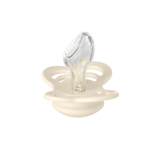 Bibs Pacifier Couture Silicone - Ivory