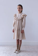 Load image into Gallery viewer, Petite Amalie Winter Snow Criss Cross Cord Dress