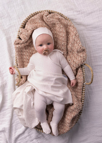 Mini Label Girls All Over Floral Print Layette Set