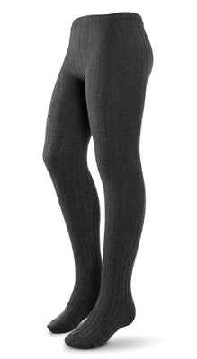 Zubii Ribbed Tights 170 - Midnight Grey