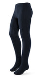 Zubii Ribbed Tights 170 - Navy