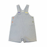 Limited Edition Denim Snap Boys Overall - Denim