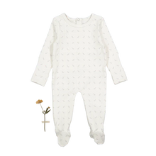 Load image into Gallery viewer, Lovely Littles Printed Footie And Bonnet - Soft Bird