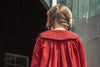 Mini Moda Heirloom Collar Dress - Vintage Red