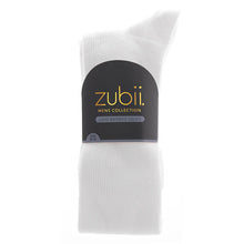 Load image into Gallery viewer, Zubii Mens Basic Knee Sock 186 - White