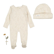 Load image into Gallery viewer, Lovely Littles Printed Footie And Hat - Joy Pink