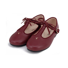 Load image into Gallery viewer, Camille Shoes Bella Cherry Leather