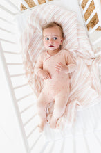 Load image into Gallery viewer, Ely&#39;s &amp; Co Velour Cluster Flower Layette Set - Pink