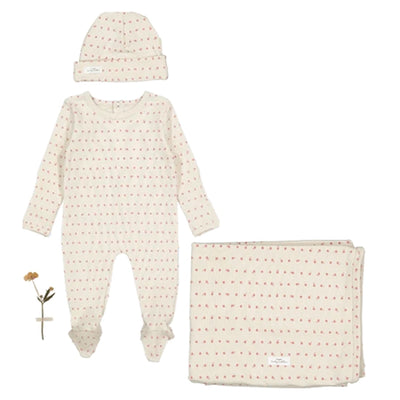 Lovely Littles Layette Set - Mia Pink