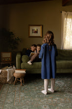 Load image into Gallery viewer, Birnham On The Sea Pleat Detail Shirt Dress - Dark Denim