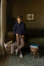 Load image into Gallery viewer, Birnham On The Sea Boys Sweatshirt Polo - Aviator Blue