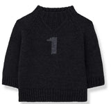 1+ in the Family Number One Sweater - Grey