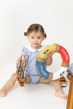 Load image into Gallery viewer, Nou Nelle Striped Girl Romper