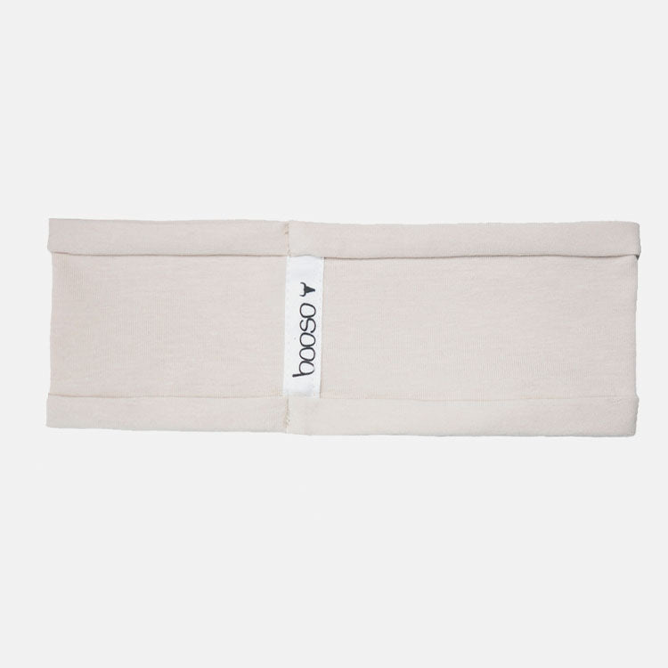 Girls Booso Label Ivory/Beige Sweatband