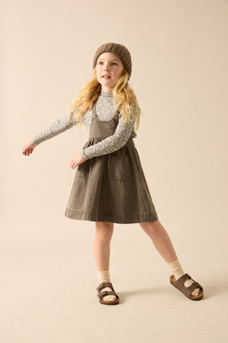 Lil Legs Denim Day Jumper - Grey Wash