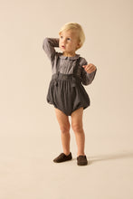 Load image into Gallery viewer, Lil Legs Plaid Edition Boys Romper - Mid Grey