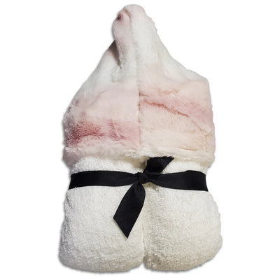 Winx & Blinx Ombre Blush Minky Hooded Towel