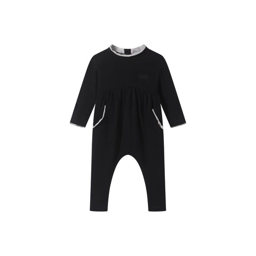 Ba & Na Toddler Romper With Grey Trim