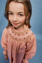 Load image into Gallery viewer, Bebe Organic Margot Smocked Dress - Dusty Rose