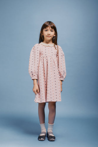 Bebe Organic Claire Dress - Floral Jacquard