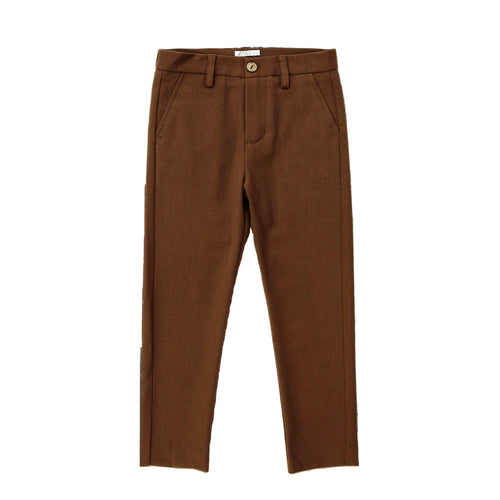 Coco Blanc Dressy Pants - Mocha