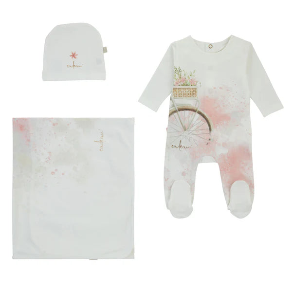 Cadeau Little Rider 3PC Layette Set - Girl