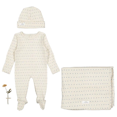 Lovely Littles Layette Set - Mia Blue