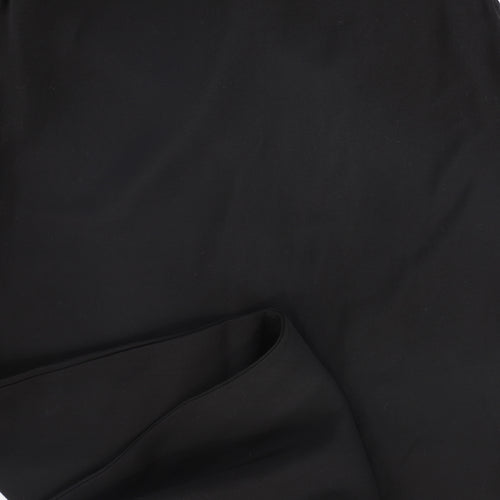 Valentina Cupro Slip Dress - Black