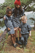 Load image into Gallery viewer, Farren &amp; Me French Terry 2-Piece Set - Navy Liberty Print