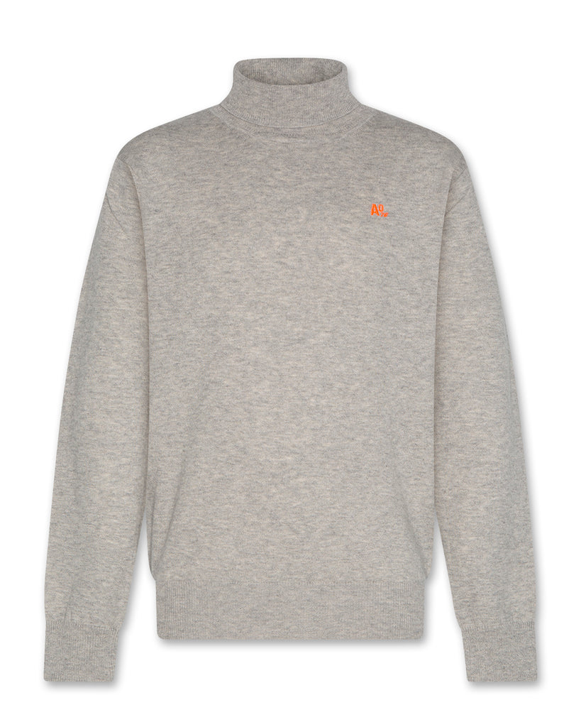 AO76 Odin Turtleneck - Grey Melange