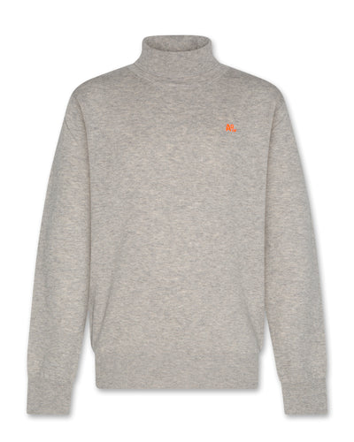 AO76 Odin Turtleneck - Grey Melange