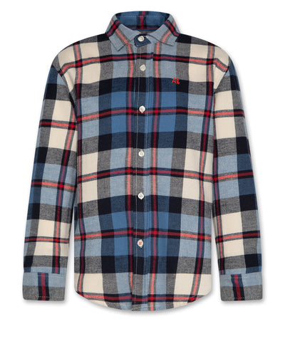 AO76 Alan Shirt - Navy Plaid