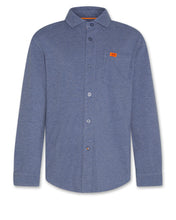 Load image into Gallery viewer, AO76 Dan Shirt  - Heather Mid Blue