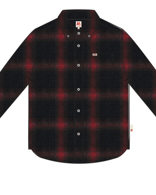 AO76 Frank Shirt - Navy/Red Plaid